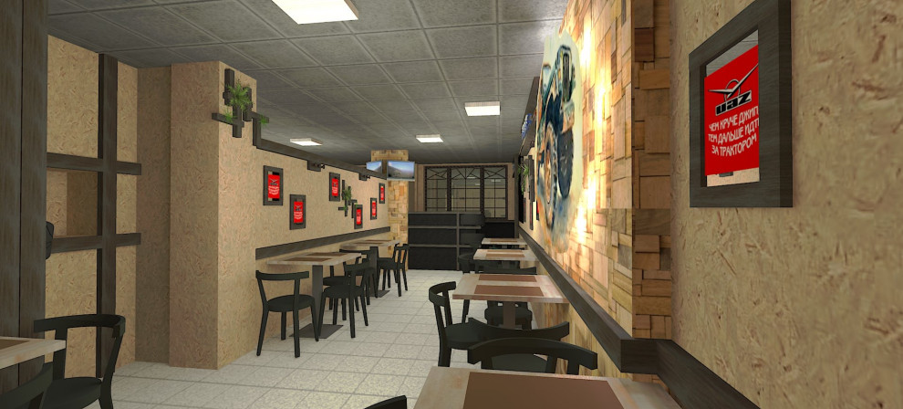 Дизайн кафе