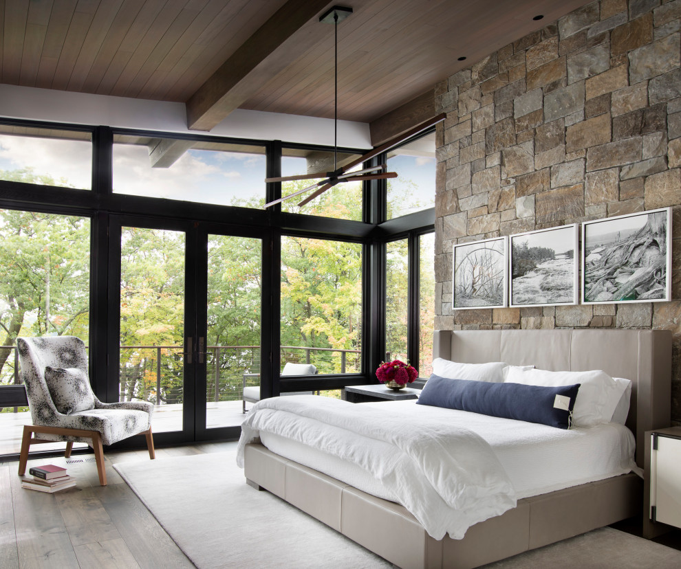 Bedroom - rustic bedroom idea