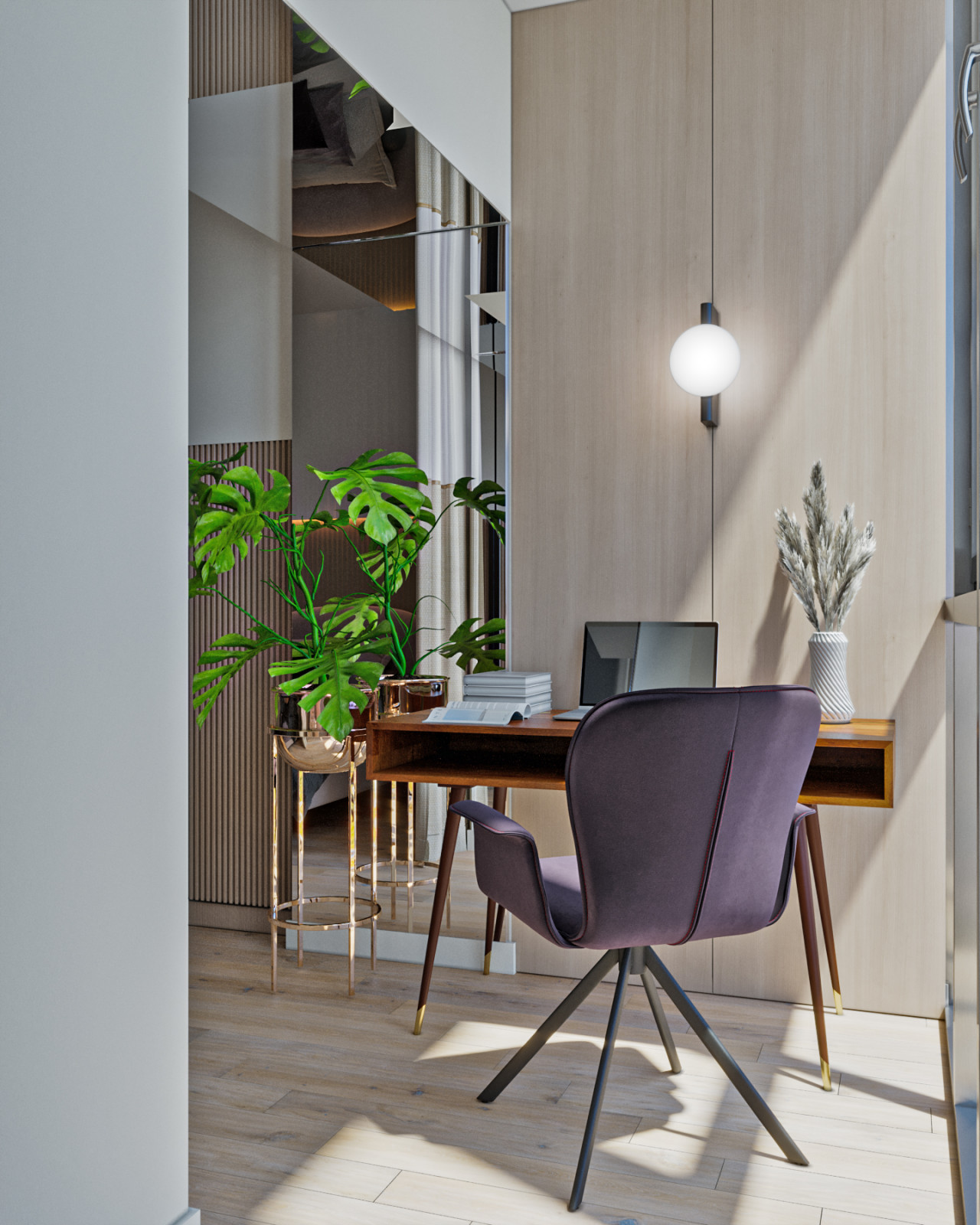 Теплый проект квартиры на севере