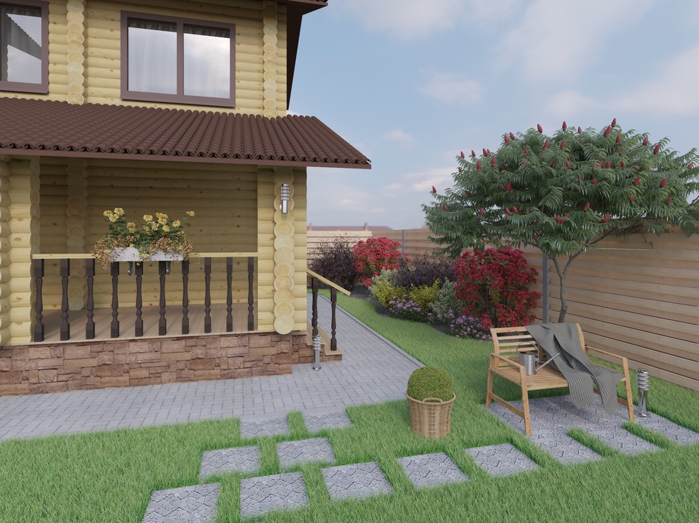 Визуализация придомовой территории