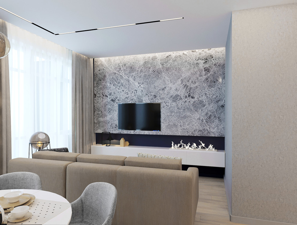 Планировка квартиры и дизайн общей комнаты