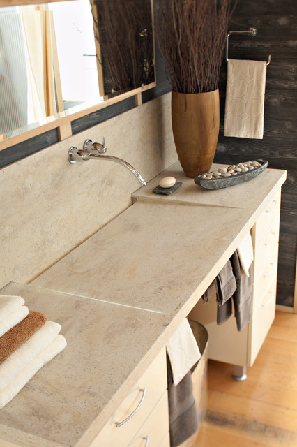 Corian In Burled Beach Bathroom Other By Gerhard S Kitchen