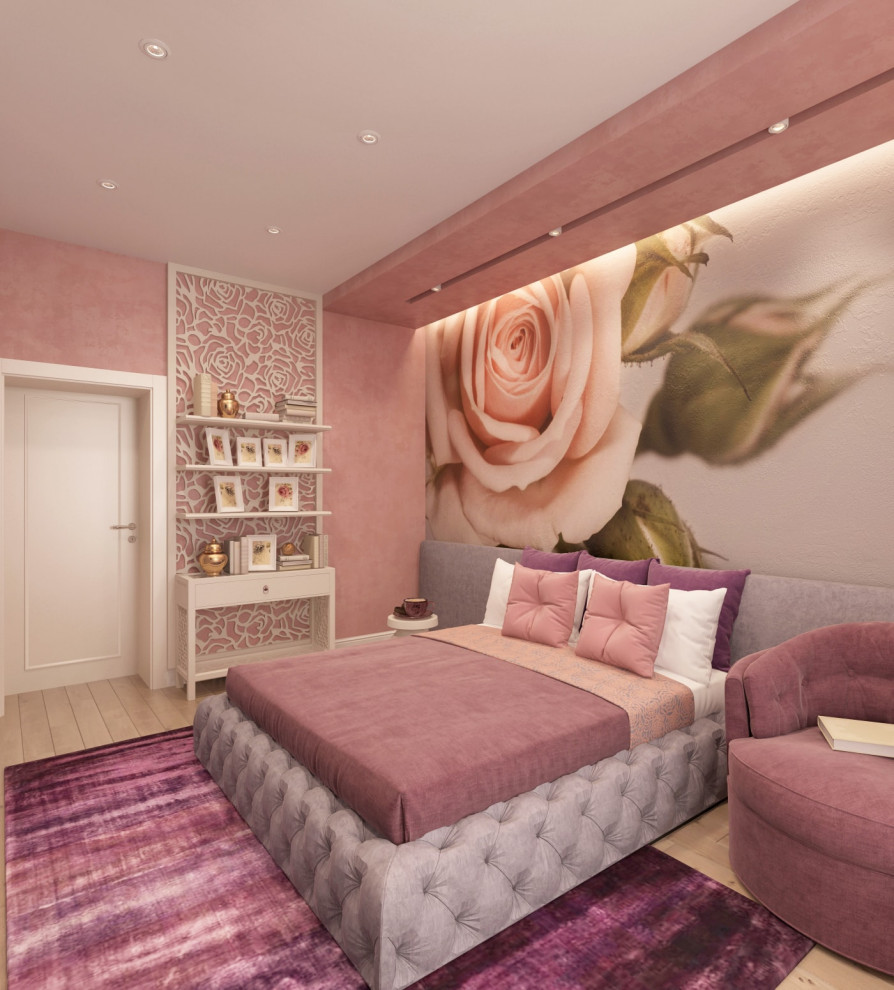 Эклектичный интерьер в ЖК Петровский, 100 кв. м. (г. Новосибирск)