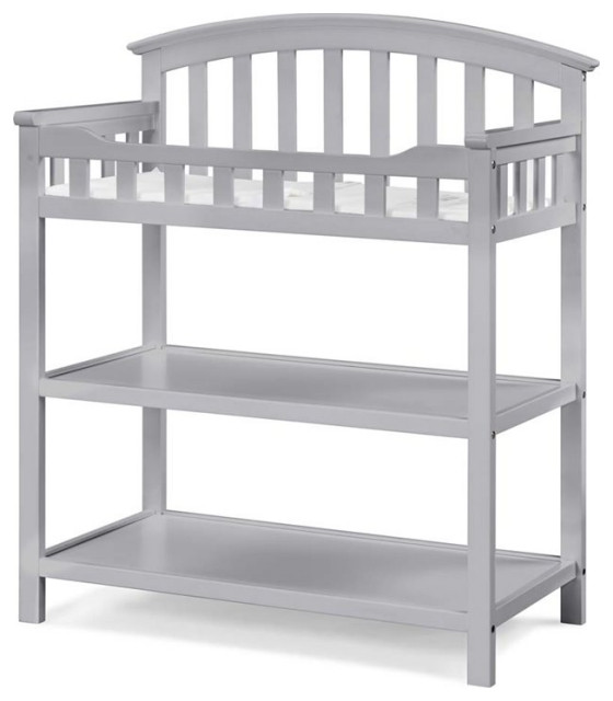 Graco Changing Table in Pebble Gray