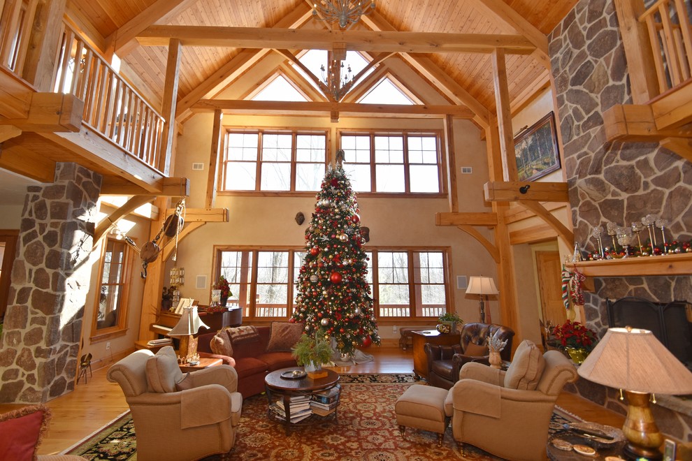 Country living room in Milwaukee.