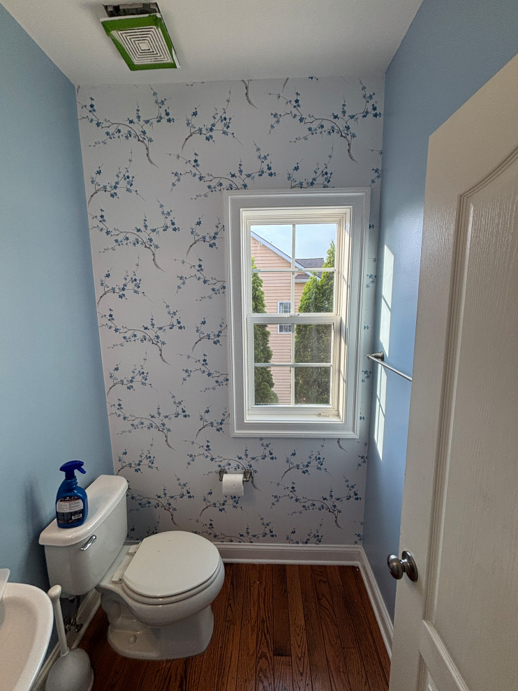 Serene Refresh: Hallway Powder Room Update