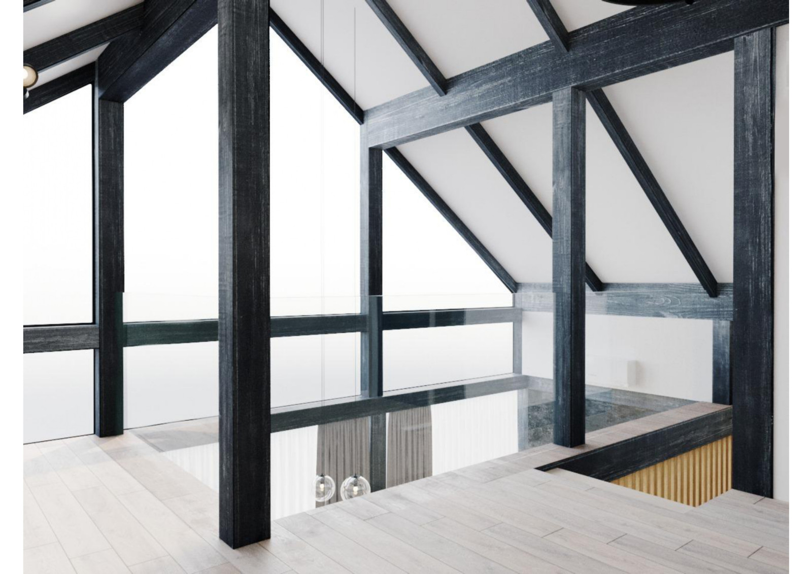 Дизайн проект выставочного дома на Белой даче.