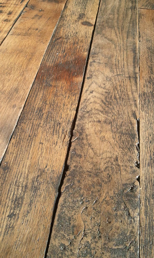 Reclaimed Wood Floor Installation