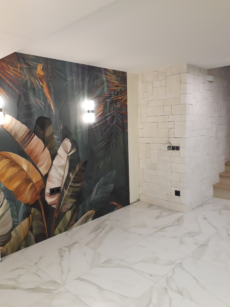 Дизайн проект спа-зоны и комнаты отдыха в загородном доме