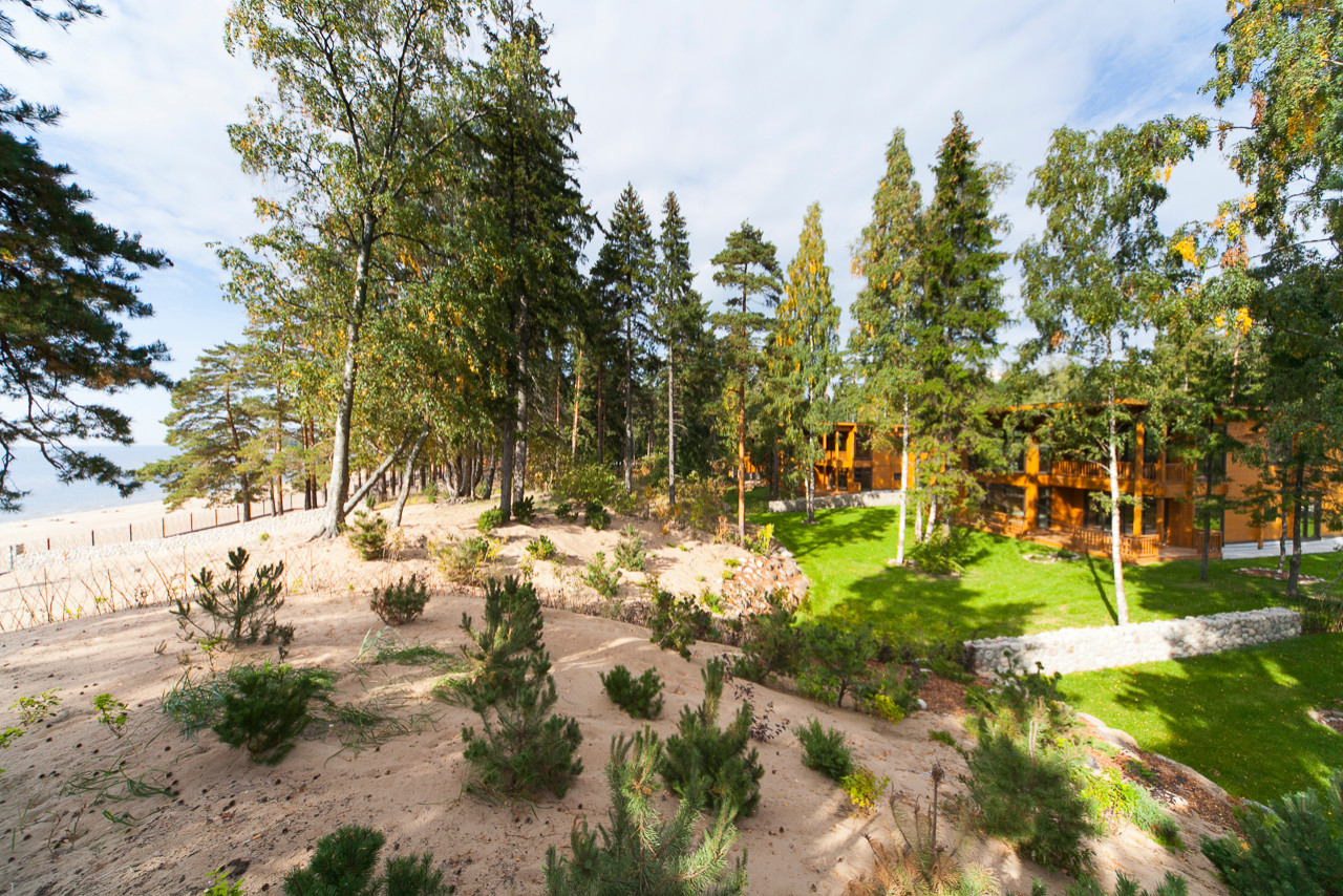 Реализация ландшафтного проекта благоустройства поселка