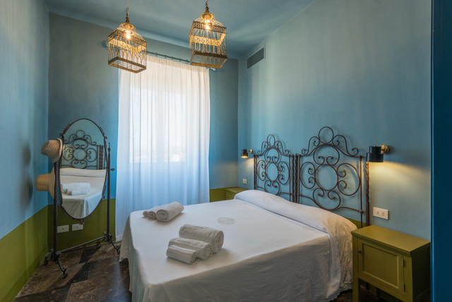 Villa di pregio a Ragusa mediterran-schlafzimmer
