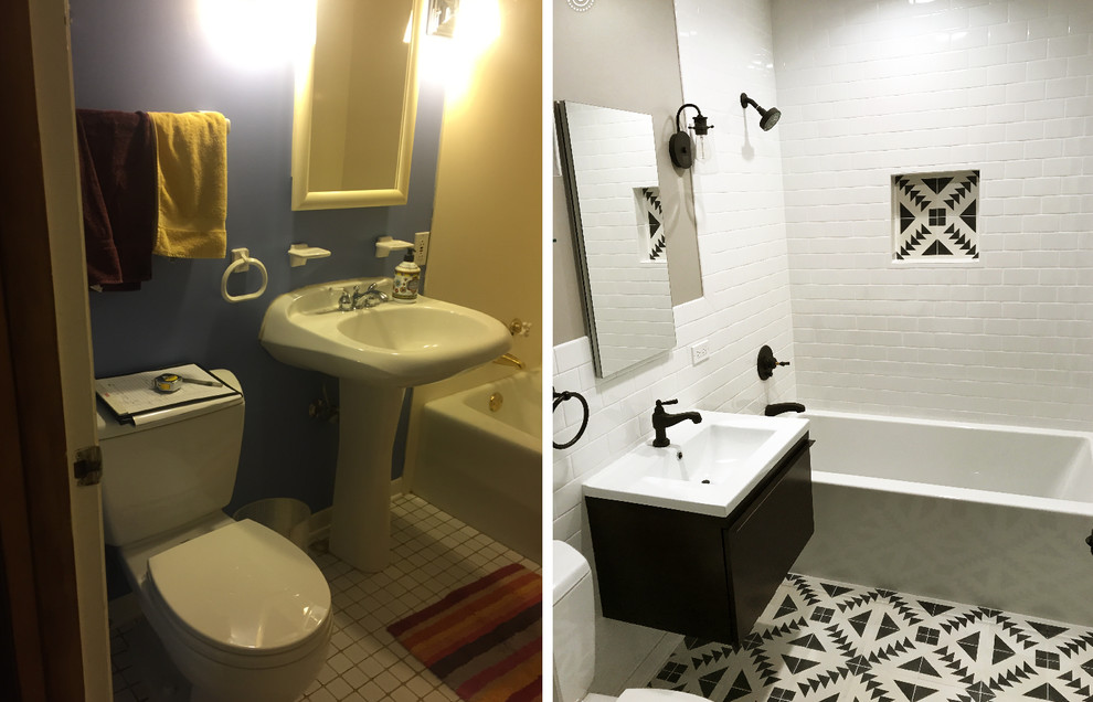 Home design - transitional home design idea in Chicago