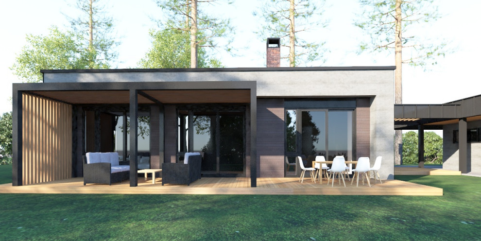 Жилой дом для одной семьи.