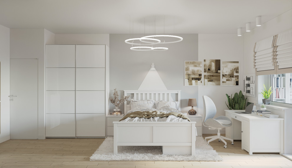 Детская для девушки с мебелью Икея