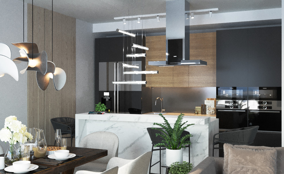 3-х комнатная квартира "Рассветный бриз"