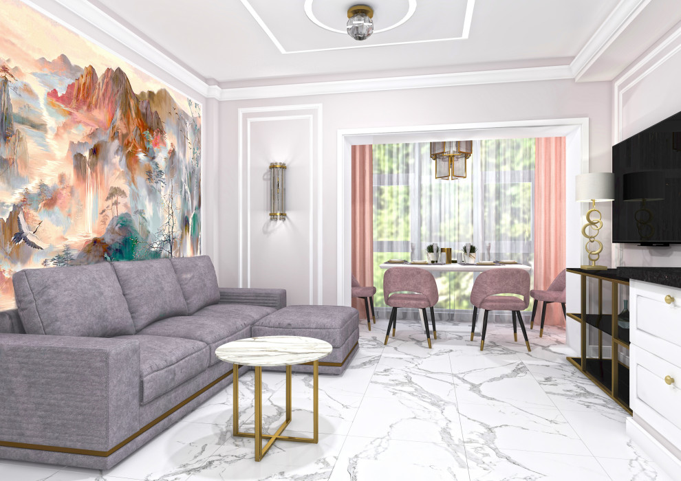 Дзайн проект квартры в Сочи