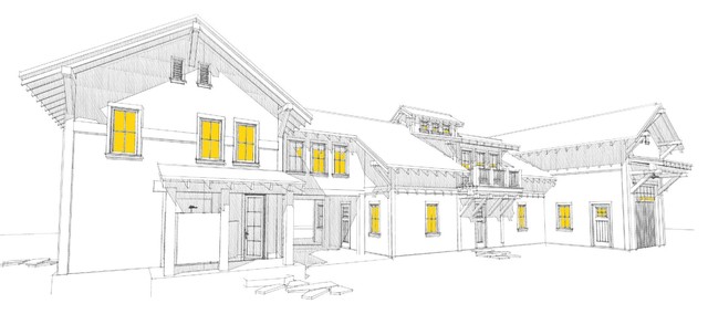 Projects in Process rustic-rendering