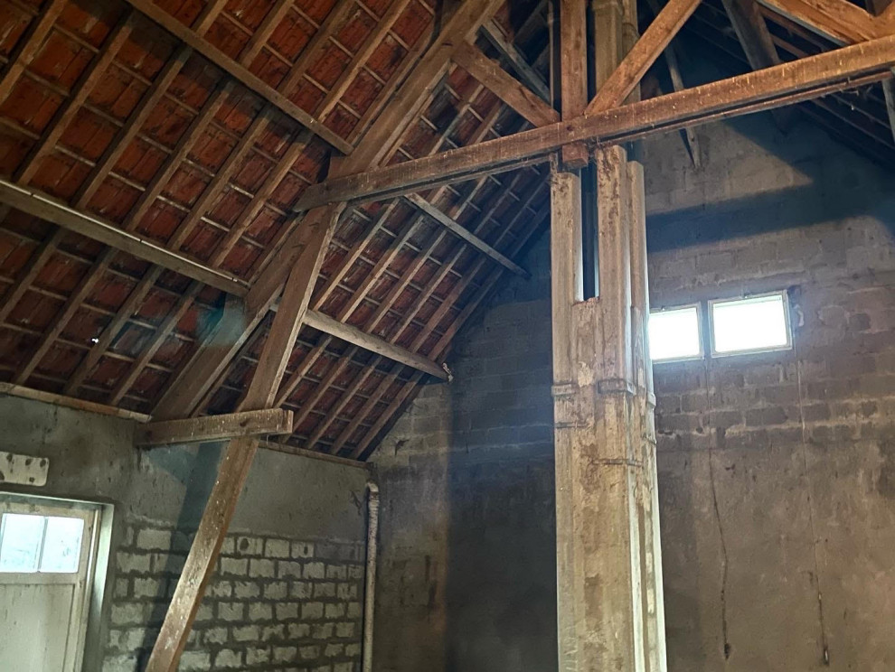 Photo de l'espace "cathédrale" - Avant projet