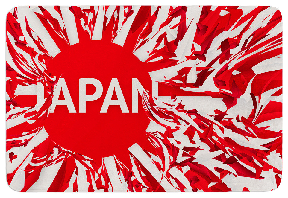 Danny Ivan "Japan" World Cup Memory Foam Bath Mat, 24"x36"