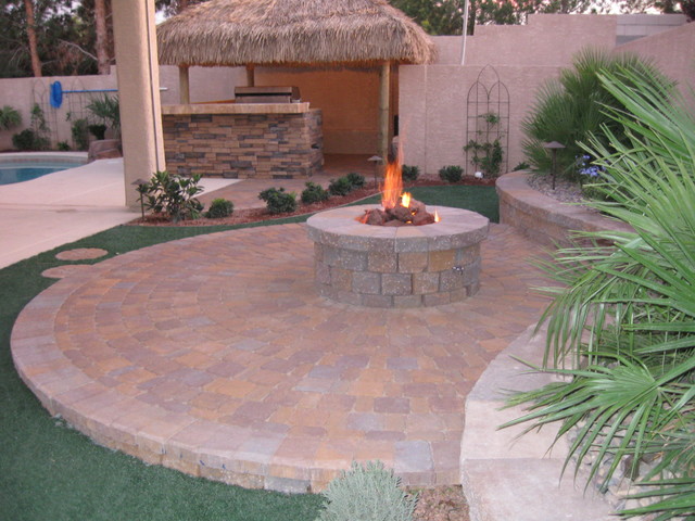 Fire Features coastal-patio