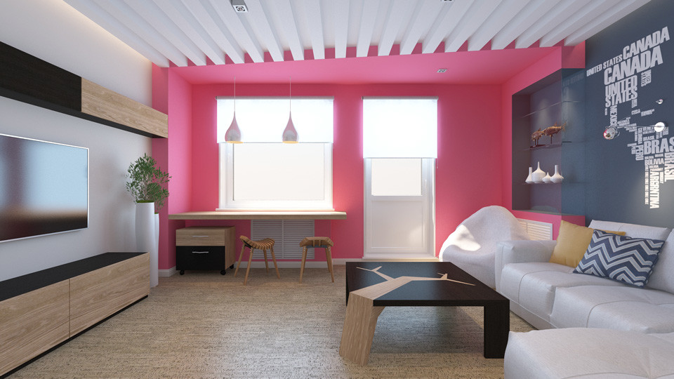 «Морской» дизайн-проект квартиры в Ярославле