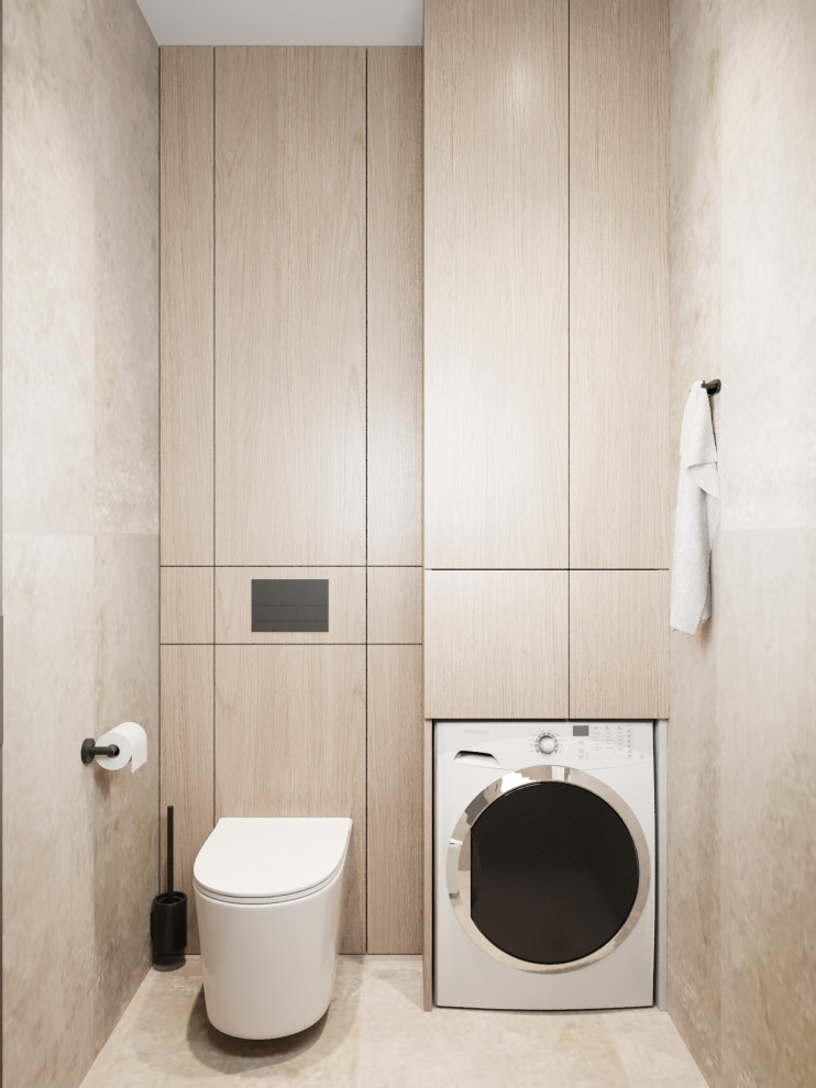 Современный минимализм санузел