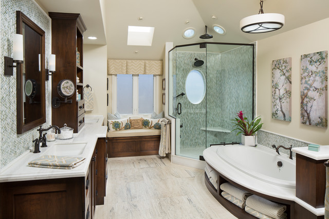 Transitional Master Bath transitional-bathroom