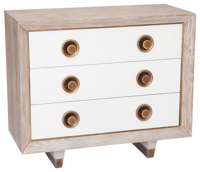 Global Views Geneva 3 Drawer Chest