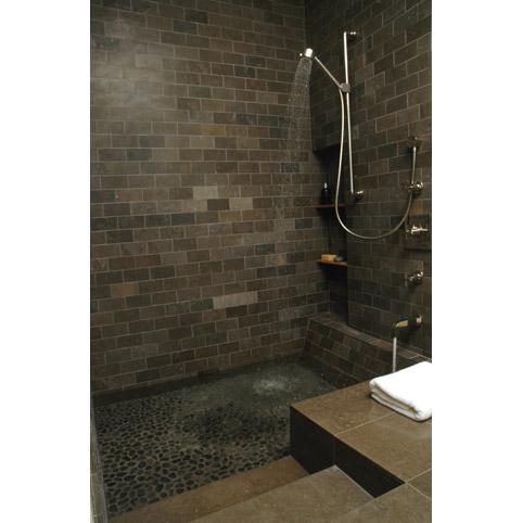 Roman Tub Shower Modern Bathroom, How To Tile A Roman Tub