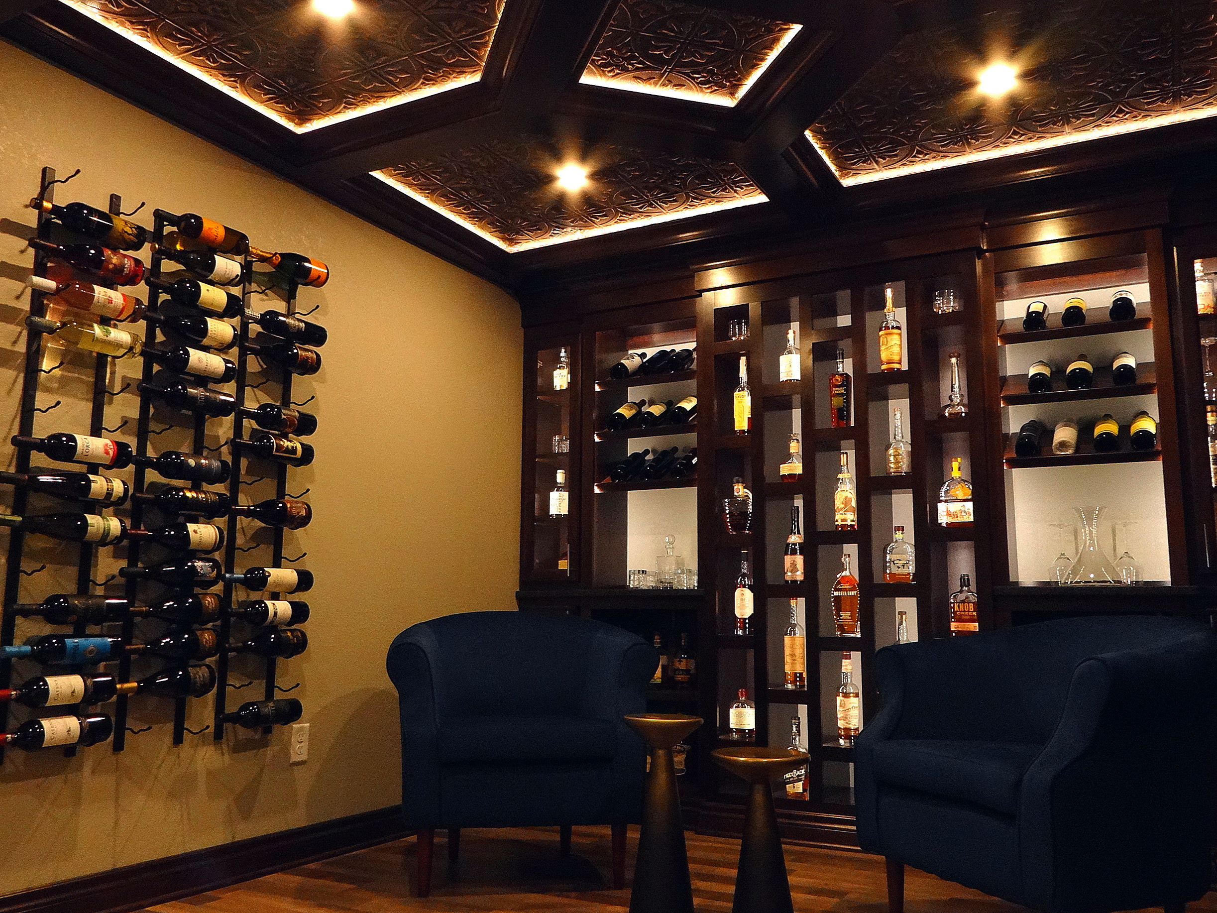 Sussex Residence - Lower Level Wine Room