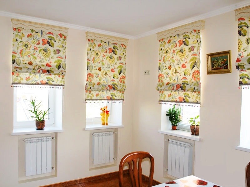 римские шторы