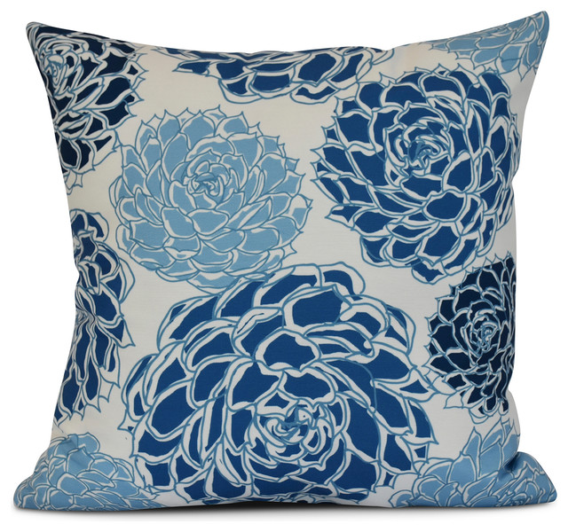 blue floral patio cushions