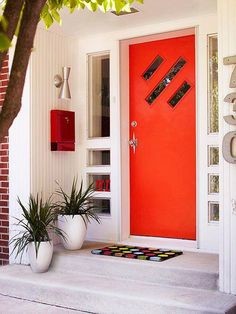 Funky front doors