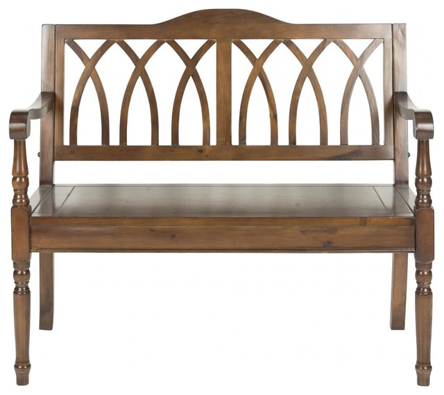 Safavieh Benjamin Bench Traditional Accent And Storage Benches by