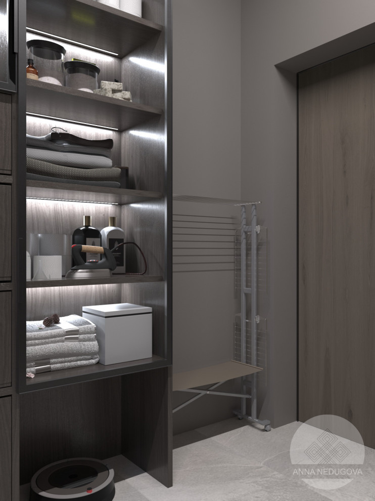 Дизайн проект загородного дома, д. Жаворонки, Московская область.