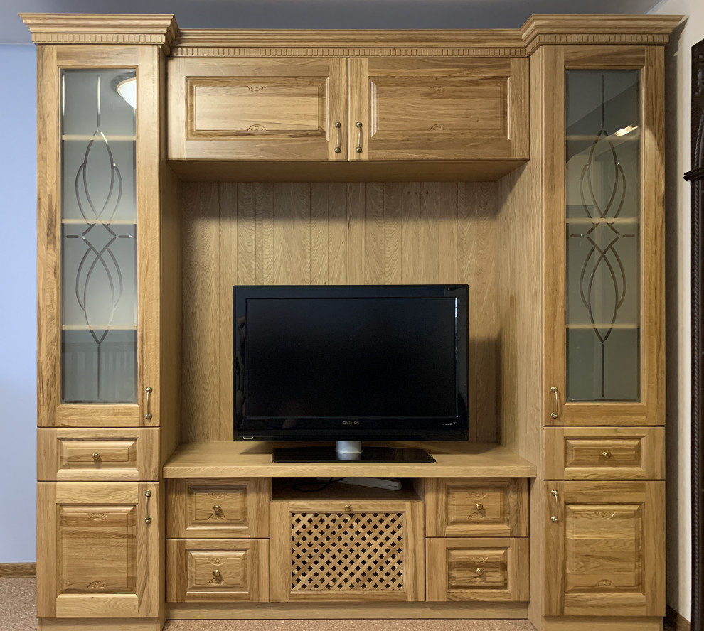 Гостиная из массива дуба