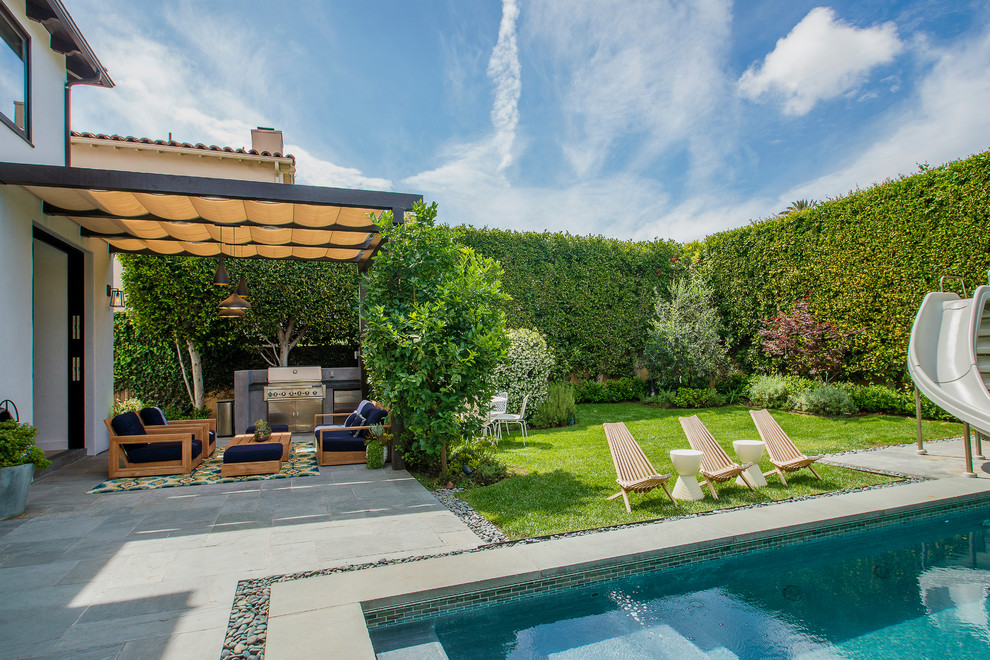West Hollywood Residence Transitional Patio Los Angeles by