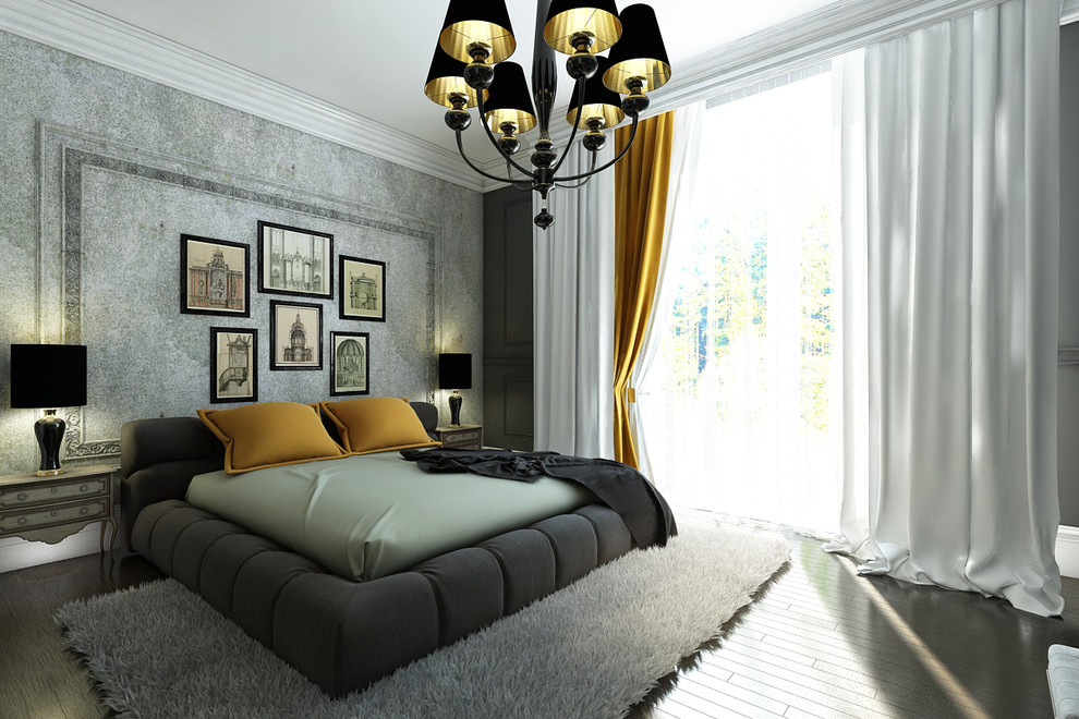 Проект спальни в ЖК Депре Лофт