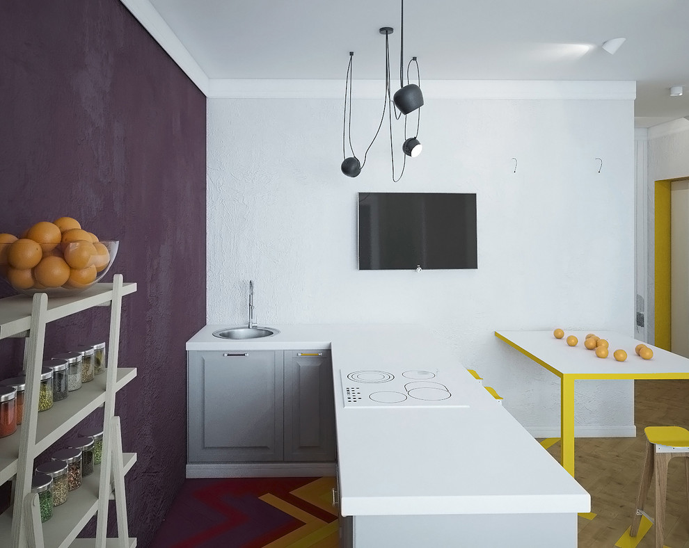 Квартира площадью 24 кв.м. для молодой девушки.