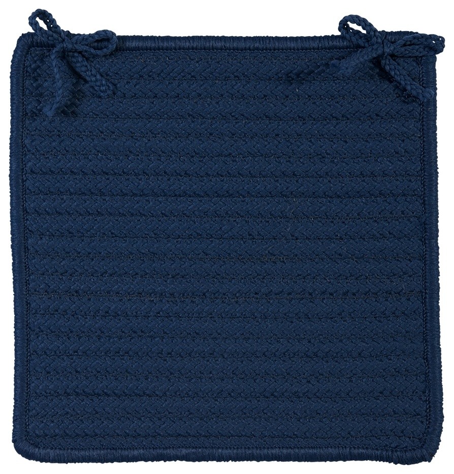 Simply Home Solid - Jasmine Chair Pad (set 4)