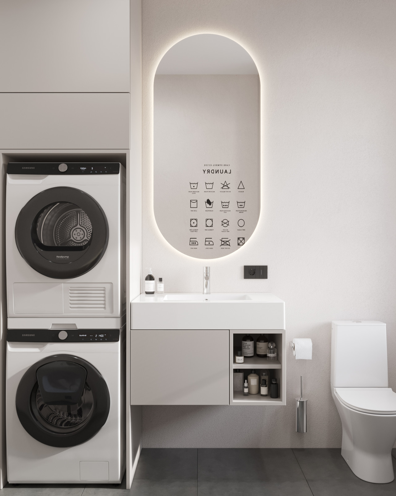 Contemporary home interior for young family