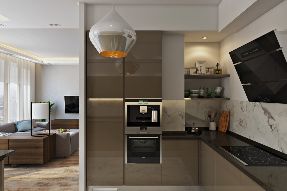 Просторная открытая планировка