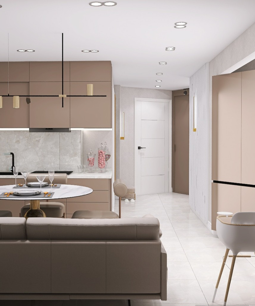 Авторский дизайн-проект квартиры  "Ветер-перемен Эмили"