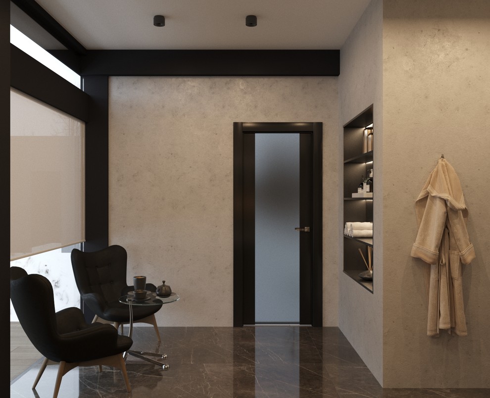 Проект первого этажа дома в г. Выборг, 100кв.м.