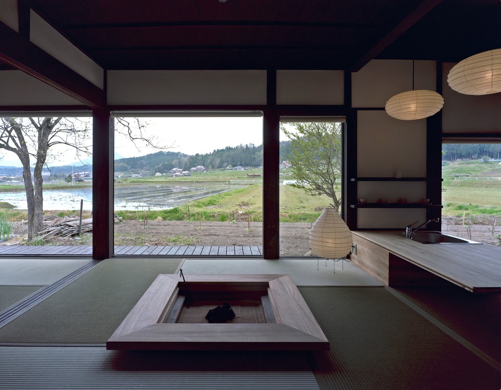 他の地域にある和風のおしゃれな住まいの写真