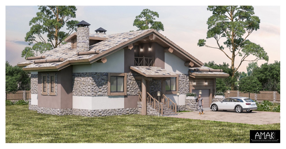 Коттедж в стиле Шале