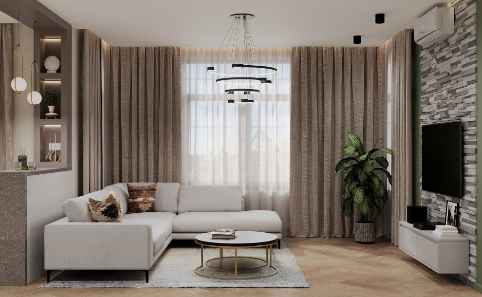 Дизайн-проект дома в Подмосковье