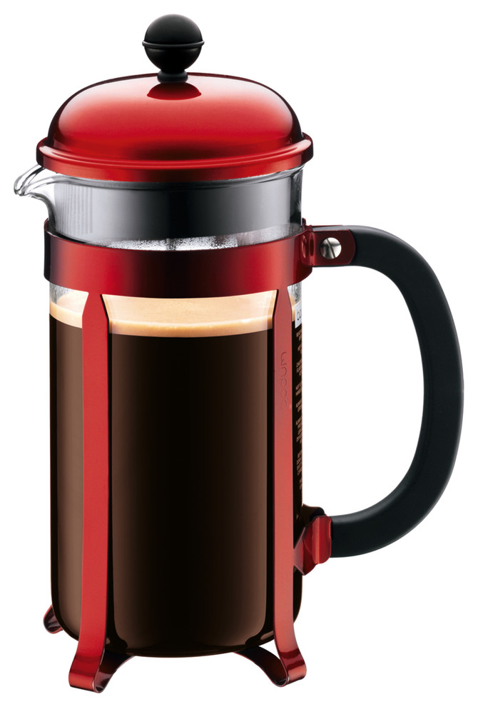 Bodum Chambord Coffee Maker, 8 Cup, 1.0 L, 34 Oz Contemporary