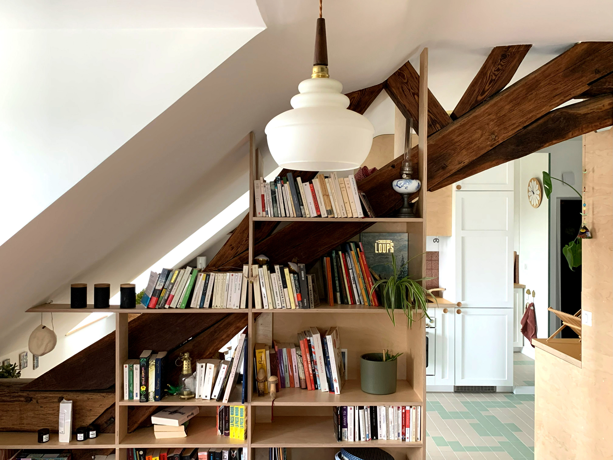 Rénovation d'un appartement mansardé