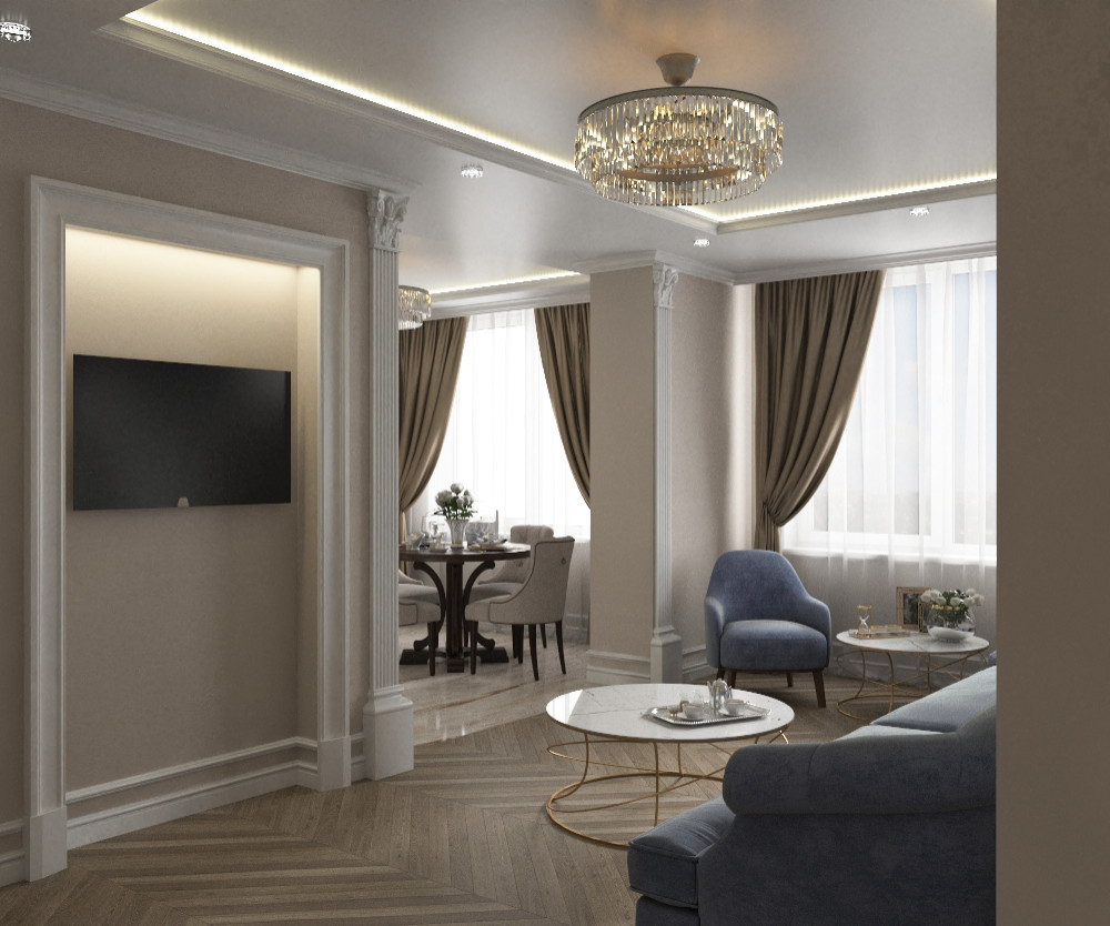 Квартира в стиле современной классики